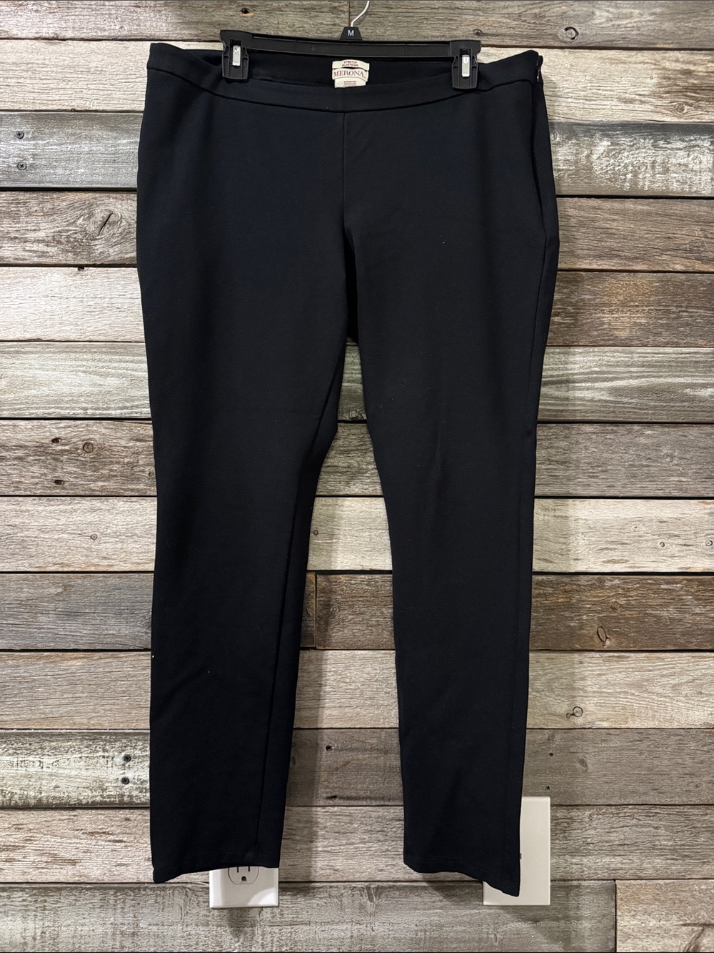 Merona Black Stretch Dress Pants - Straight Fit